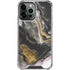 Gold Blush Marble Ink iPhone 13 Pro Max Clear Case